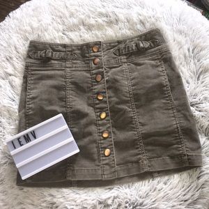 Gap Corduroy Skirt